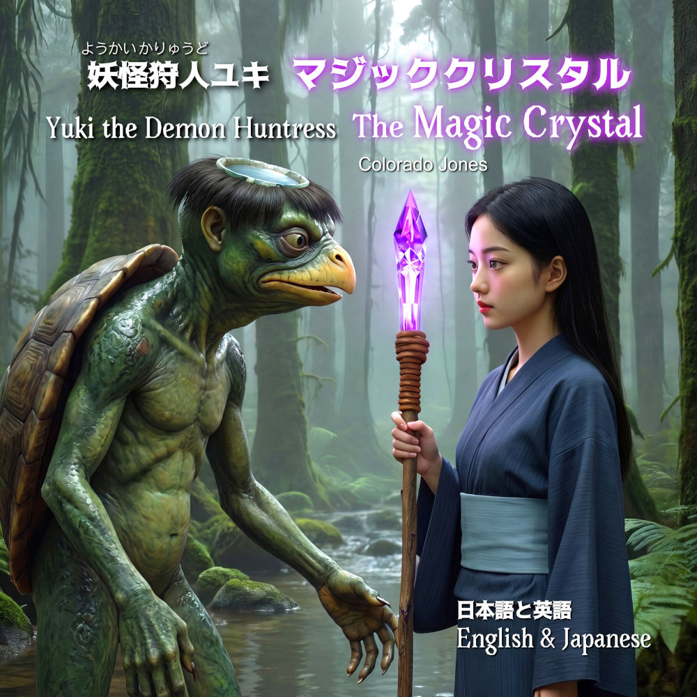 Book Cover of Yuki the Demon Huntress: The Magic Crystal